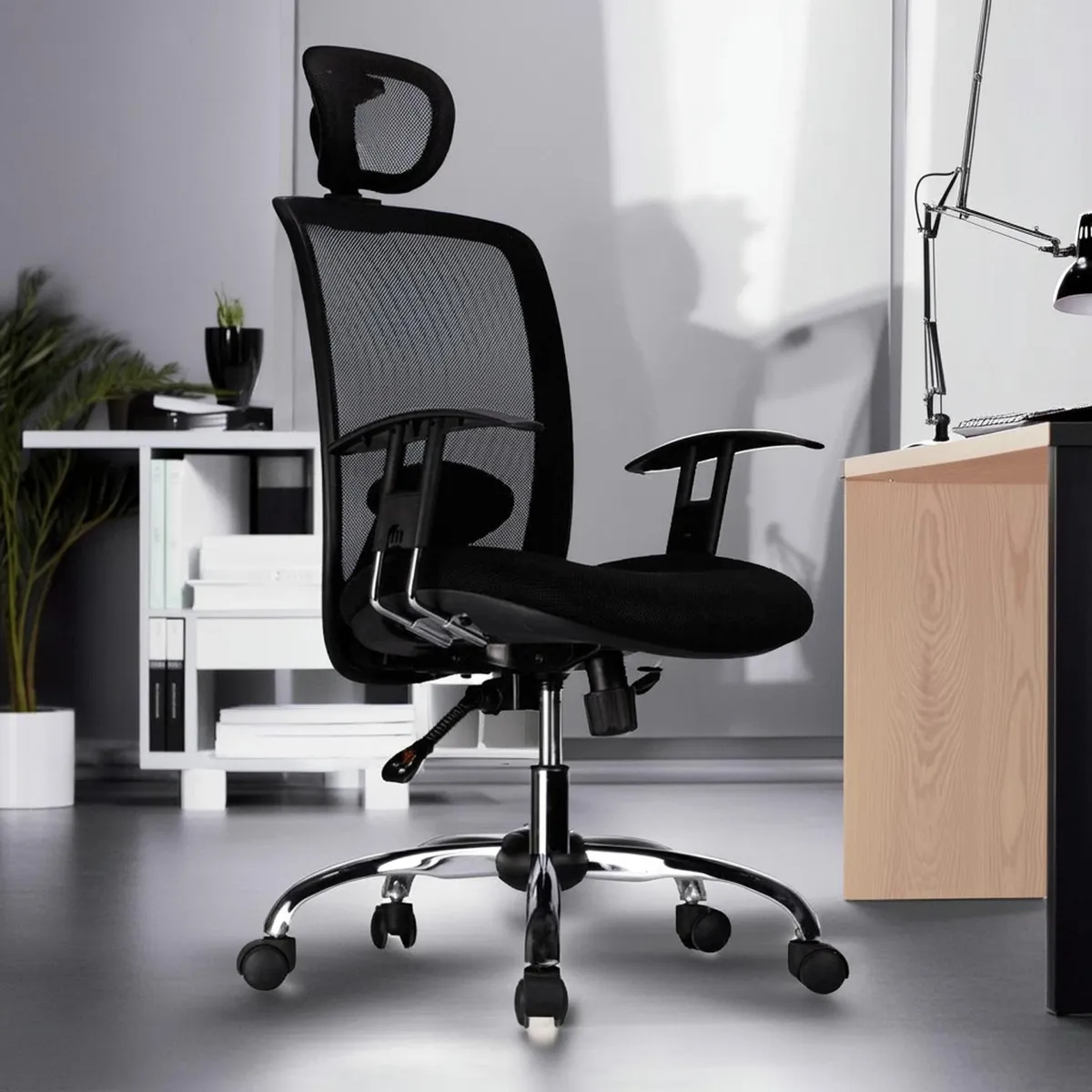 JUST HOME COLLECTION - Silla Ergonómica De Escritorio Venezia