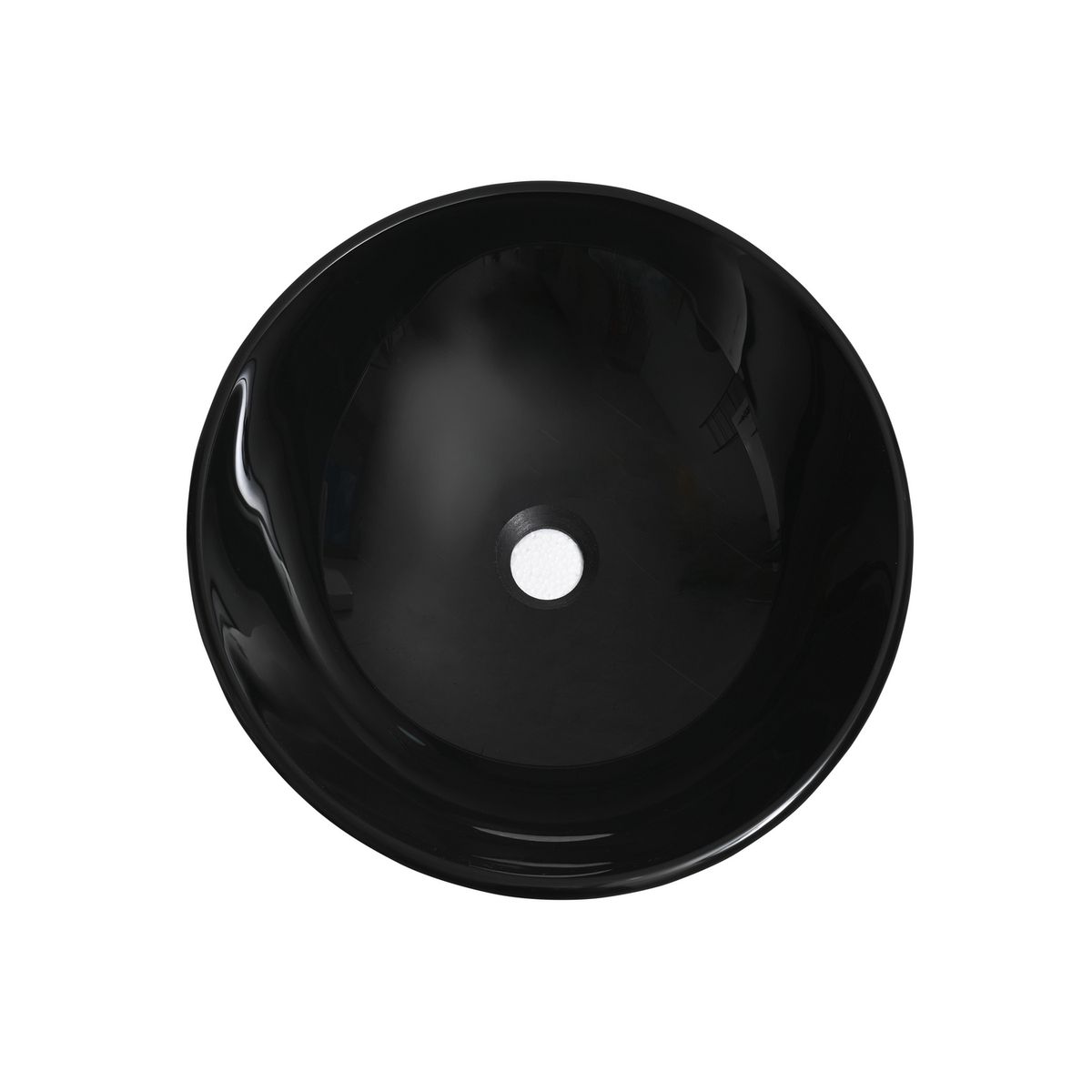 SENSI DACQUA - OvalÃ­n Sobreponer Redondo negro