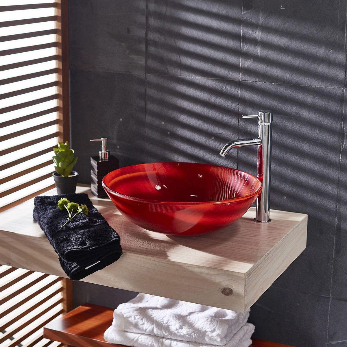 DACQUA - Ovalín Redondo rojo