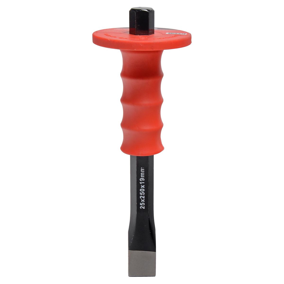 REDLINE - Cincel Plano con Mango de Goma 3/4x10" Redline