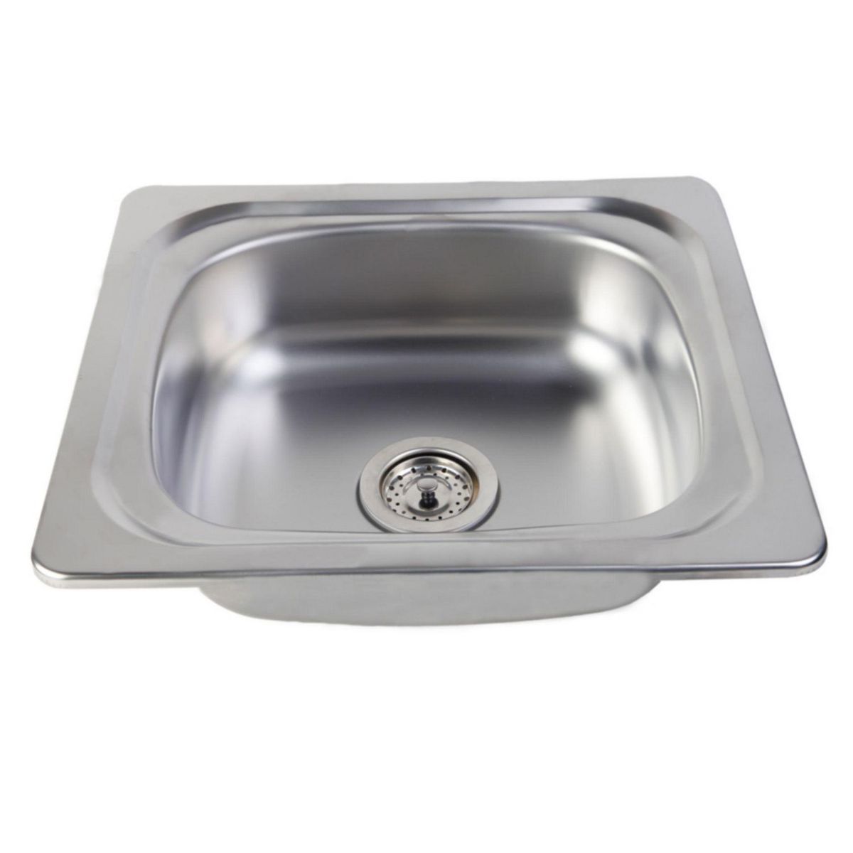 RECORD - Lavadero de Cocina Record Acero Inoxidable 1 Poza Toronto 51.5x46.5cm