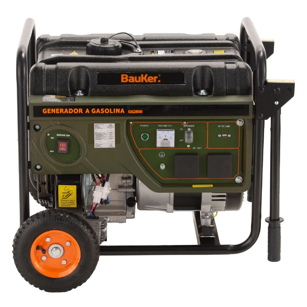 BAUKER - Generador a Gasolina 4T2400W Bauker