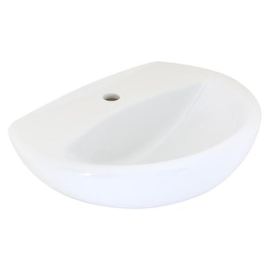 Lavamanos Sobre Pedestal Trebol Fontana Blanco