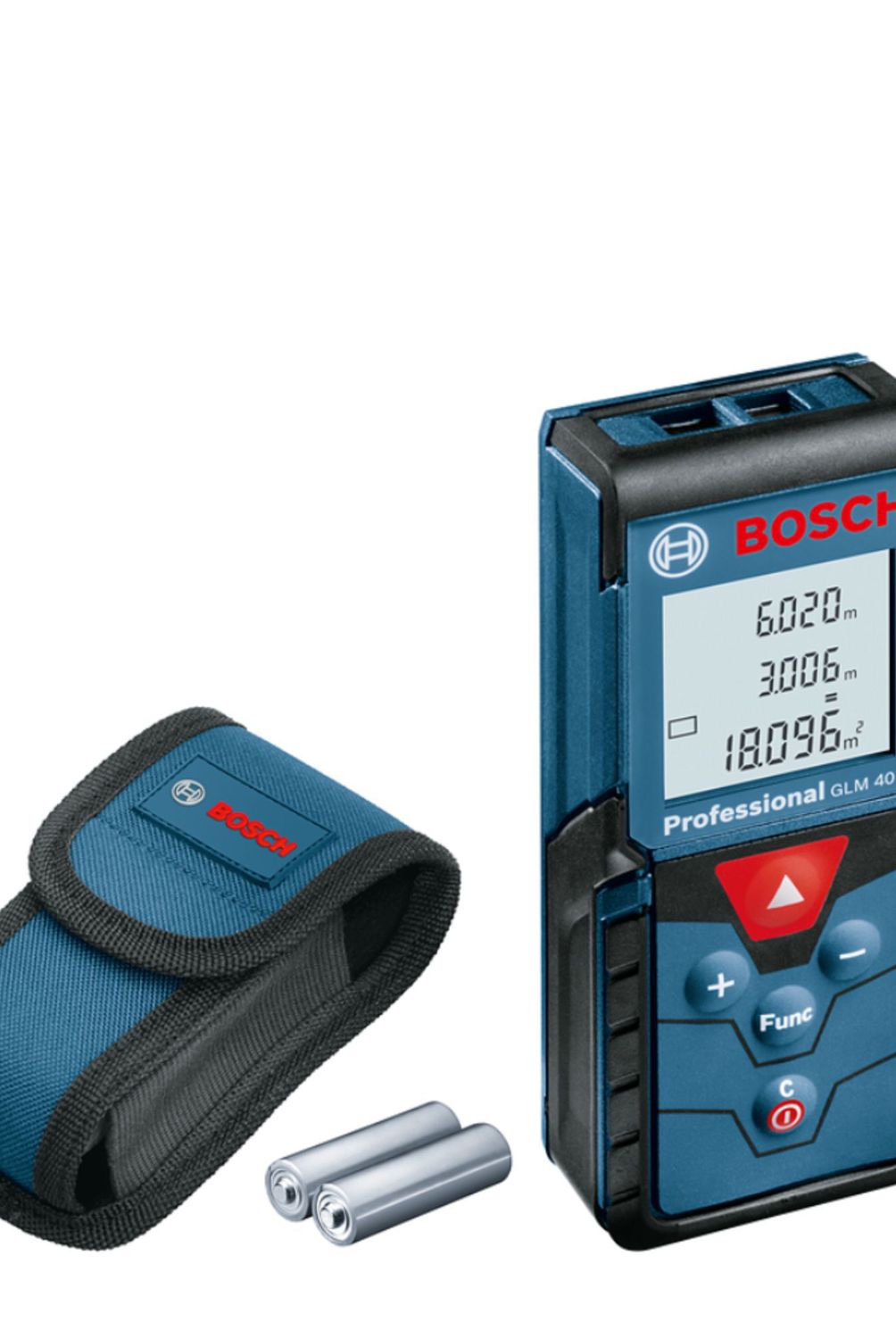 BOSCH - Medidor Láser Bosch GLM 40 alcance 40m con estuche