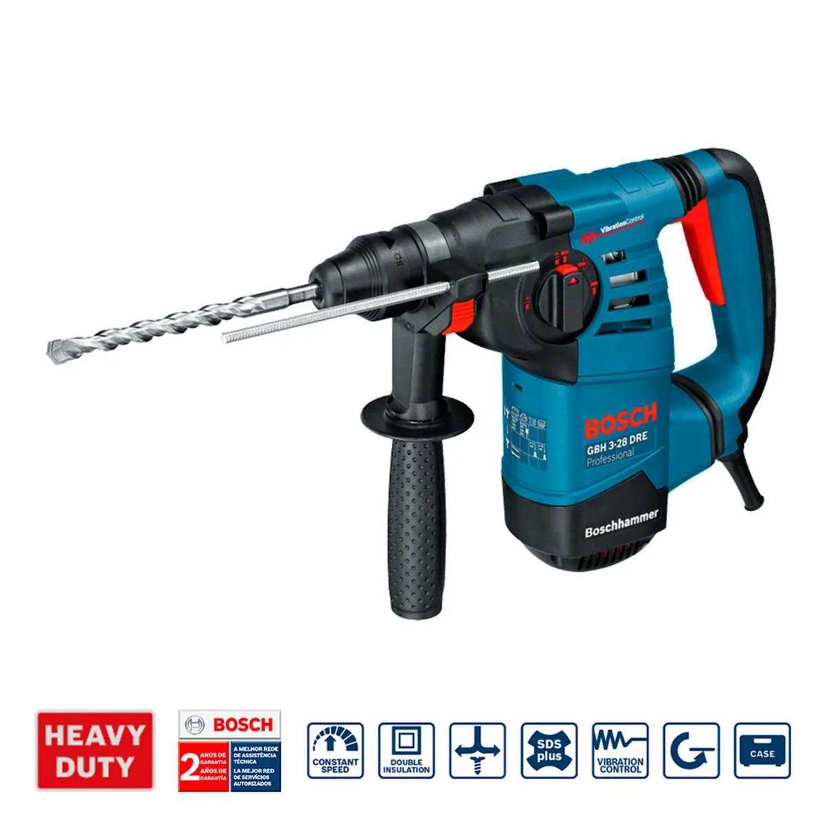 BOSCH - Rotomartillo SDS Plus Alámbrico Bosch 800W
