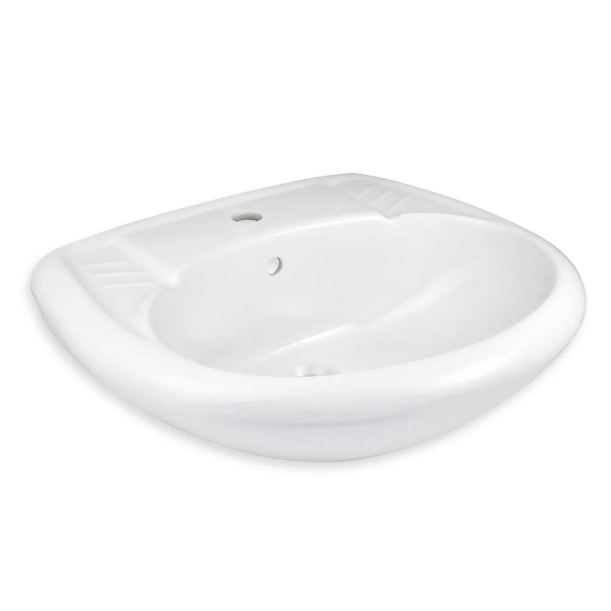 TREBOL - Lavamanos Sobre Pedestal Trebol Manantial Blanco