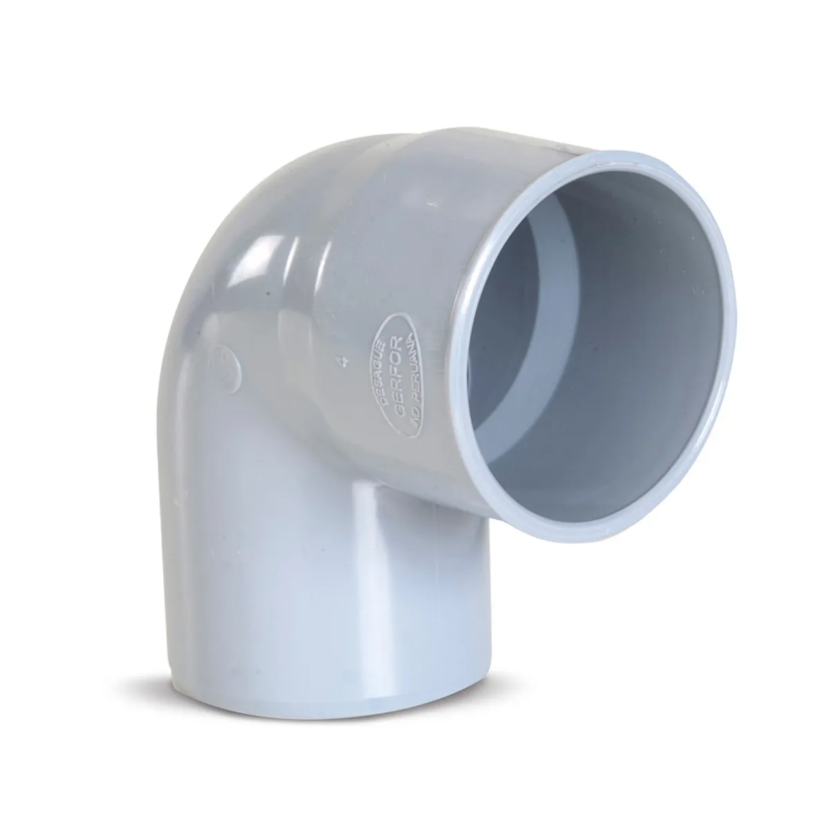 PLASTICA - Codo PVC 2" 90° Plástica Desagüe