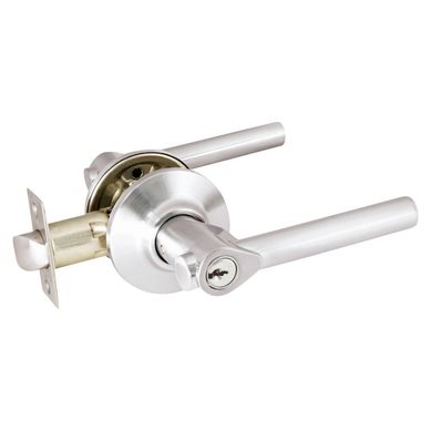 Cerradura de Manija Dormitorio Leeds Acero Inoxidable