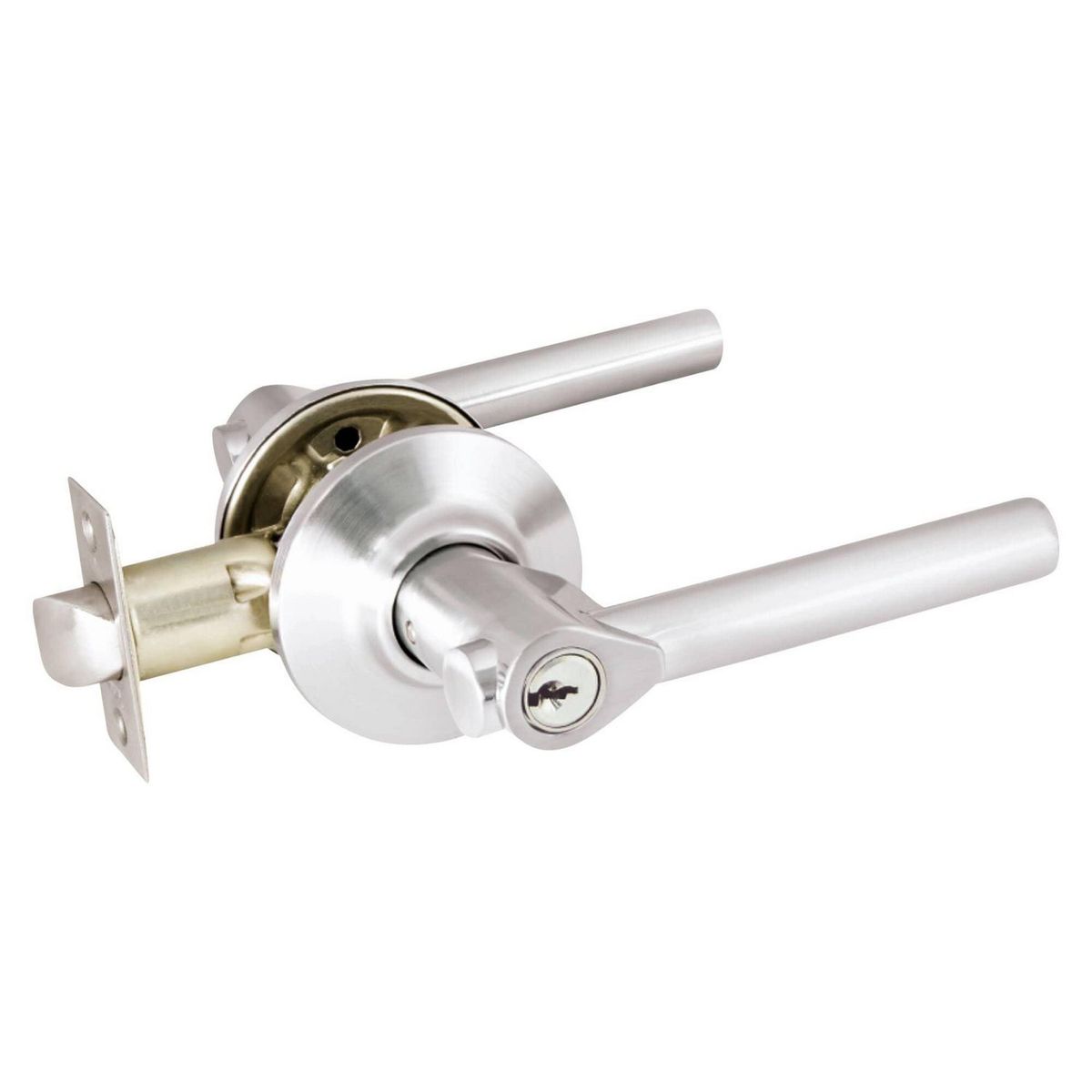 YALE - Cerradura de Manija Dormitorio Leeds Acero Inoxidable