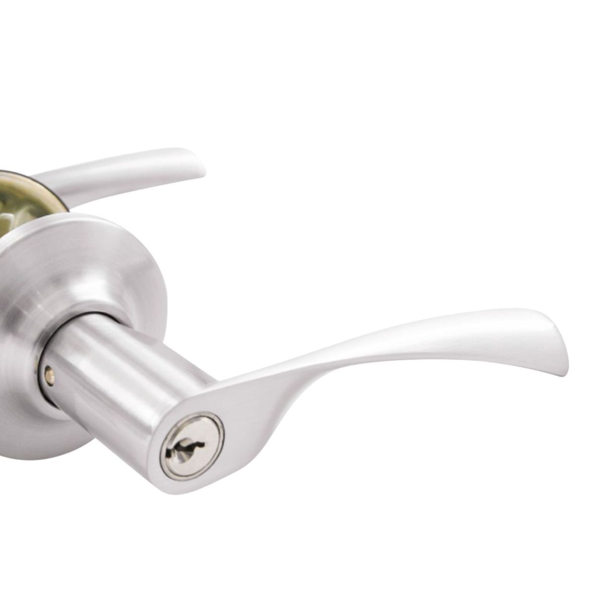 YALE - Cerradura de Manija Dormitorio London Acero Inoxidable