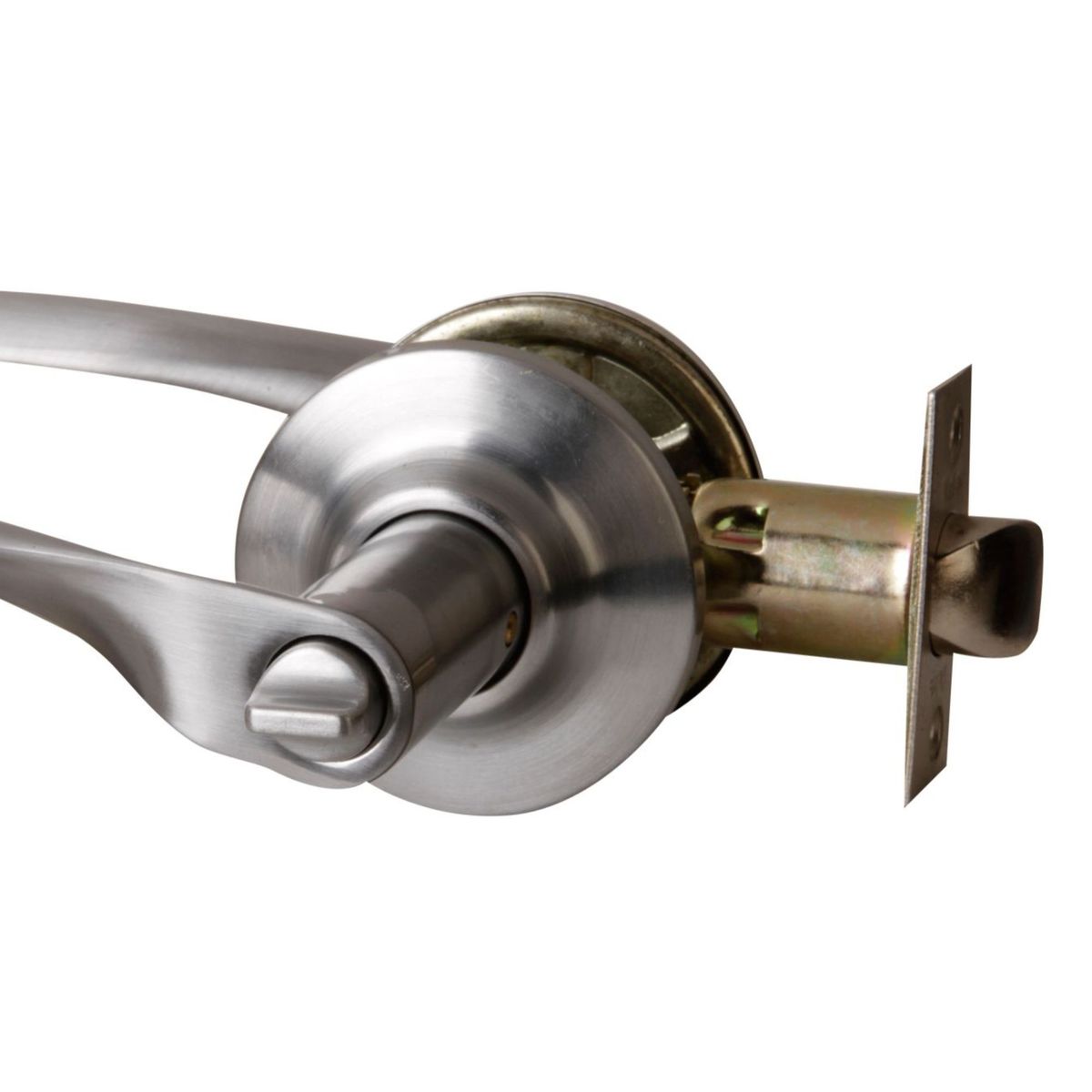 YALE - Cerradura de Manija Dormitorio Lincoln Acero Inoxidable