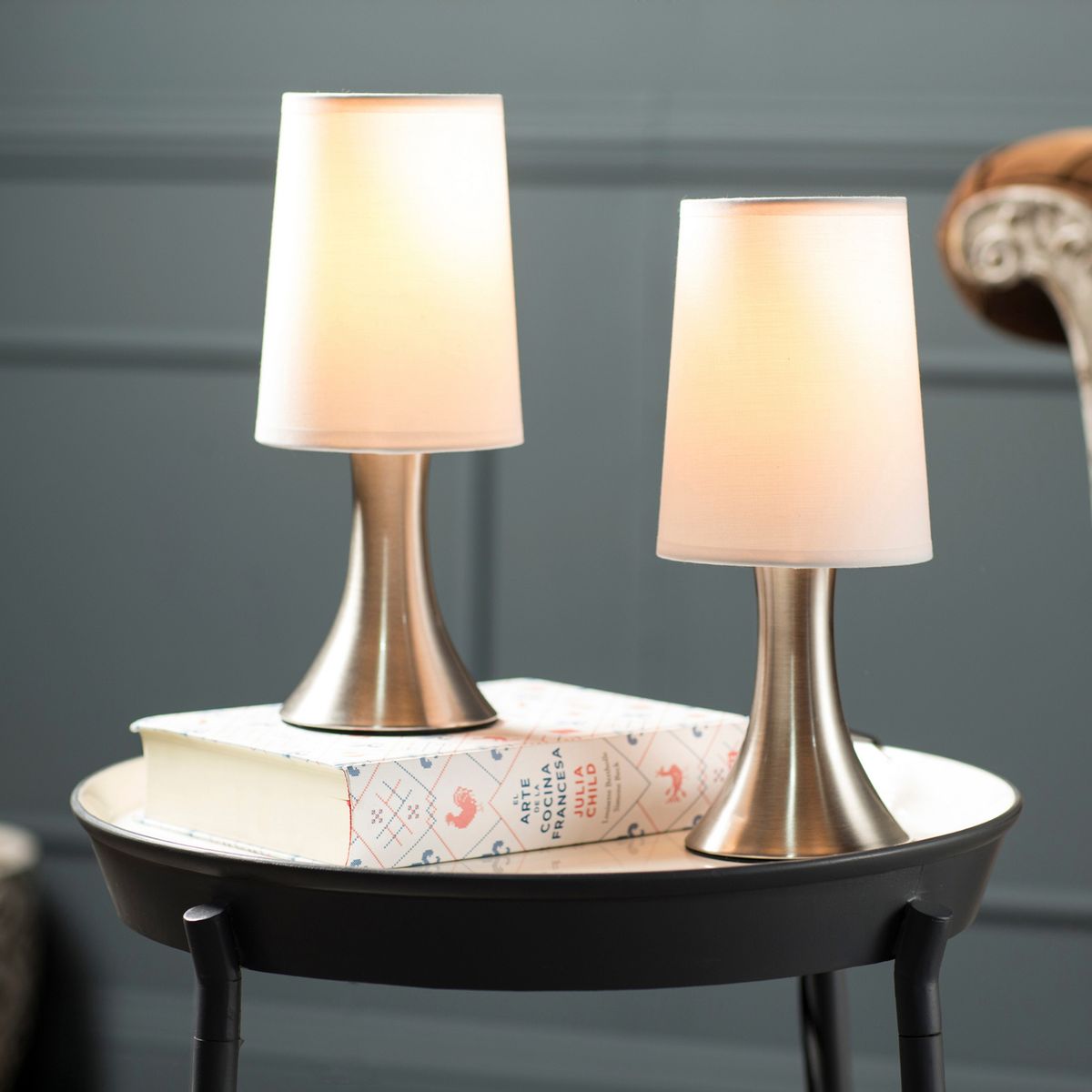 CASA BONITA - Lámpara de Mesa Dijon Pack x 2