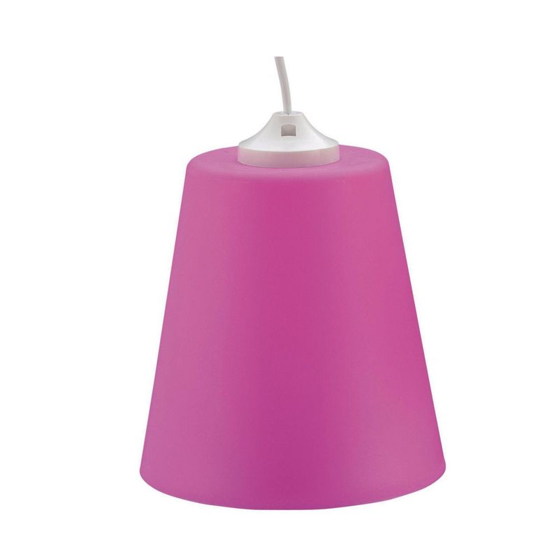 CASA BONITA - Lámpara Colgante de cocina Klein Morado 1 Luz E27