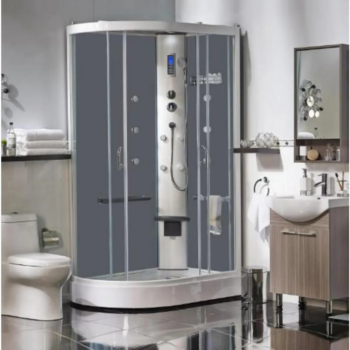 SENSI DACQUA - Cabina de Ducha 80x120x21cm