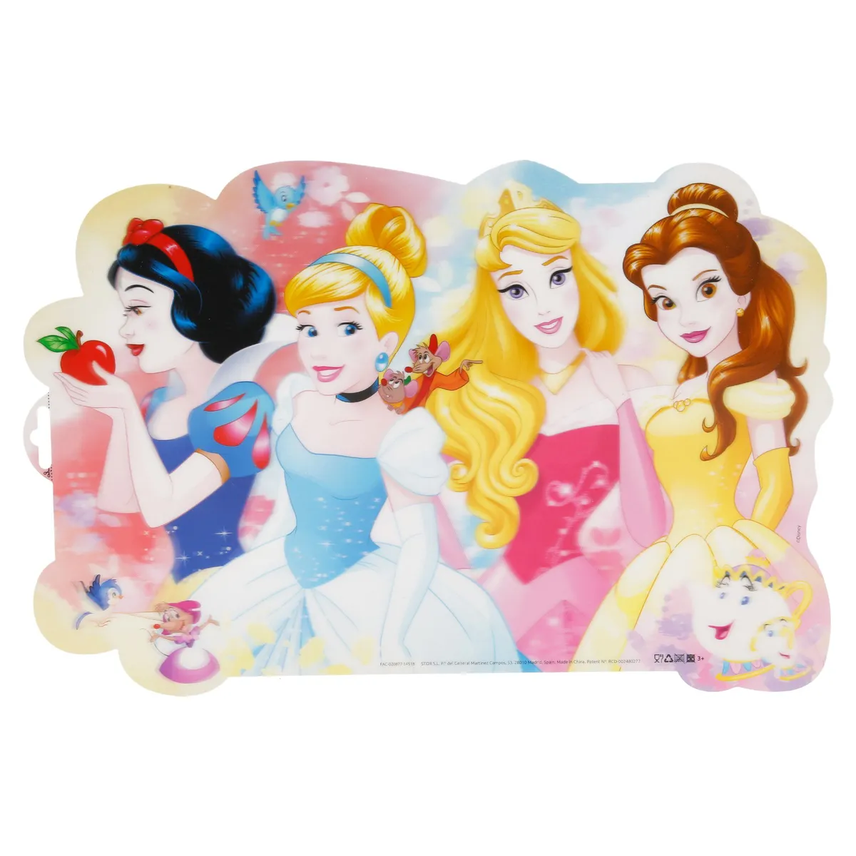 DISNEY - Individual 3d Princesas