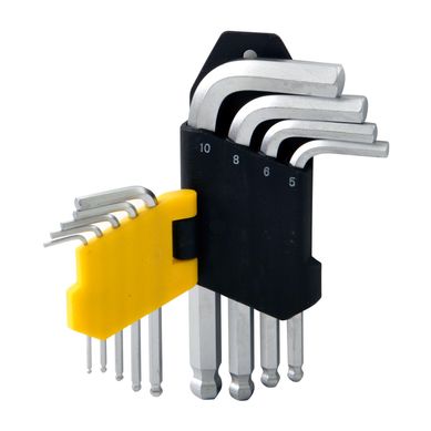 Juego De Llave Hexagonal Major 9 Unidades