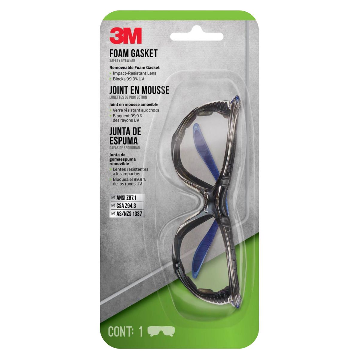 3M - Lentes de Seguridad 3M Luna Espejada