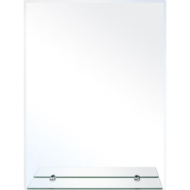 Espejo de Bao Rectangular con Repisa 45x60cm