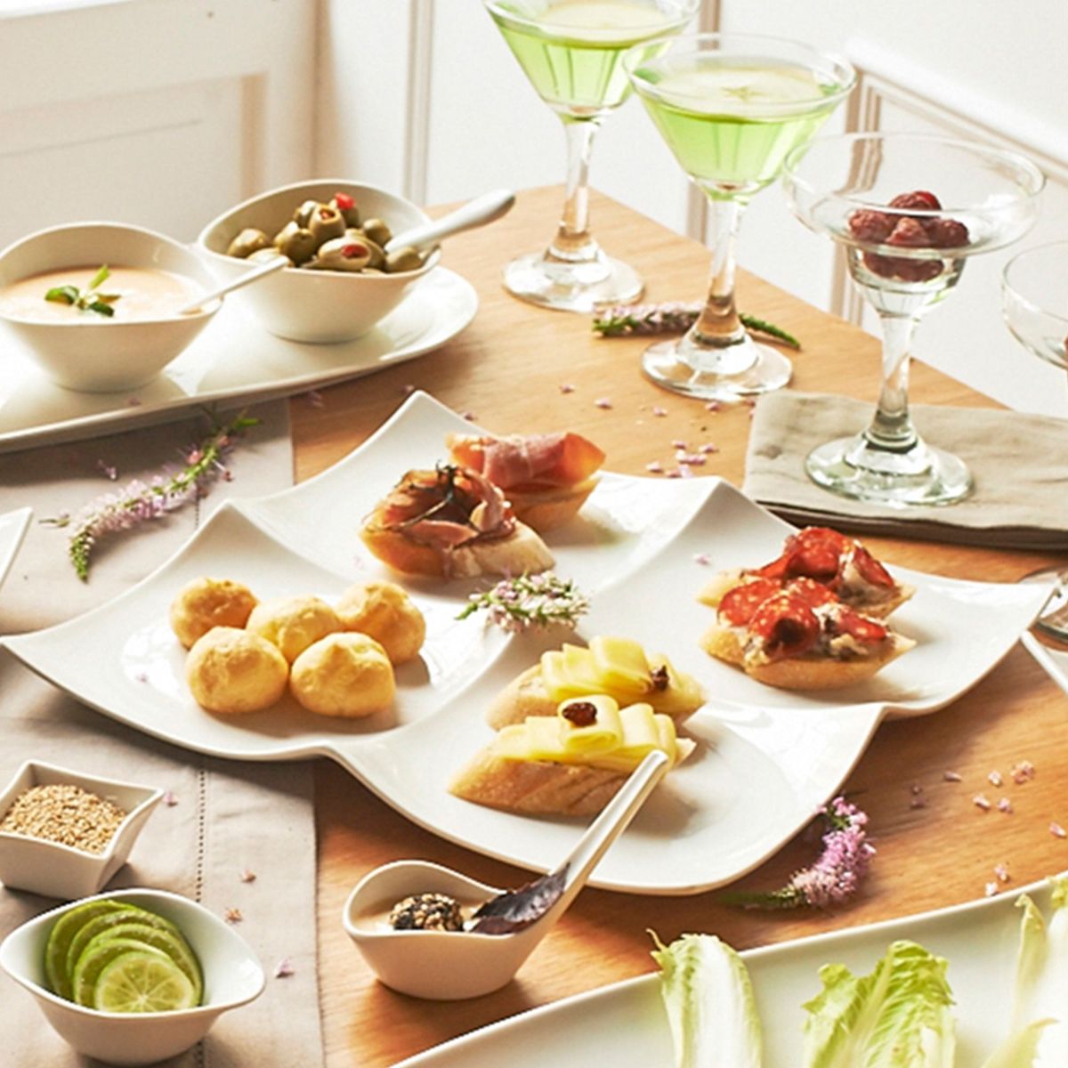 JUST HOME COLLECTION - Plato 4 divisiones