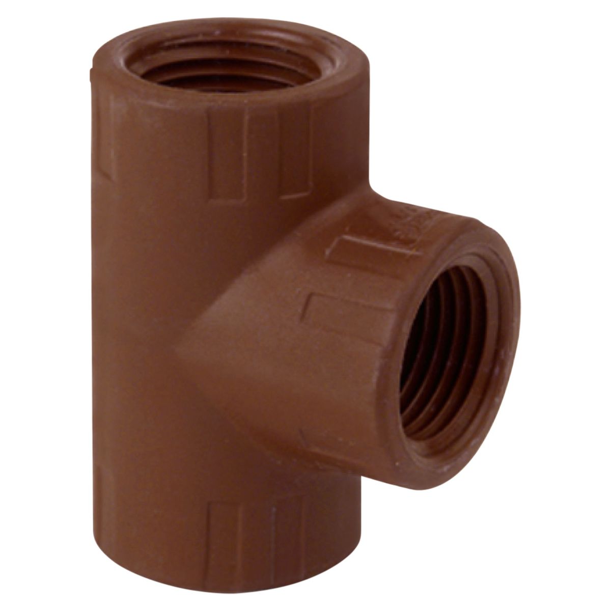 TIGRE - Tee 1" PVC con rosca Tigre 