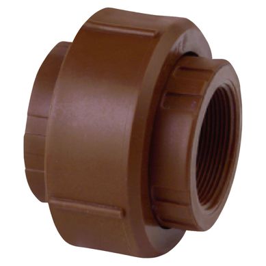 Unin Doble 1'' PVC Tigre