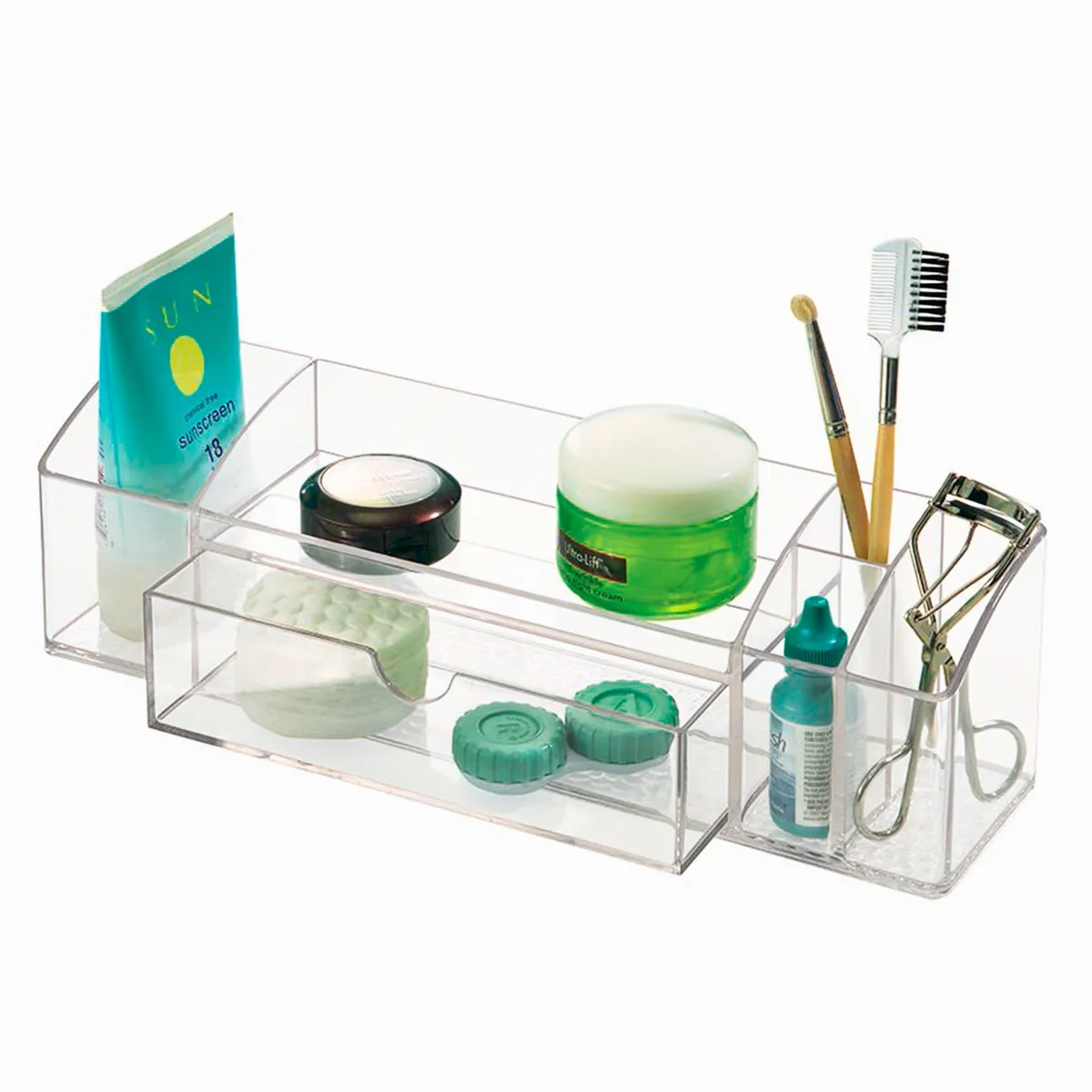 IDESIGN - Organizador Acrílico de Cosméticos Tocador