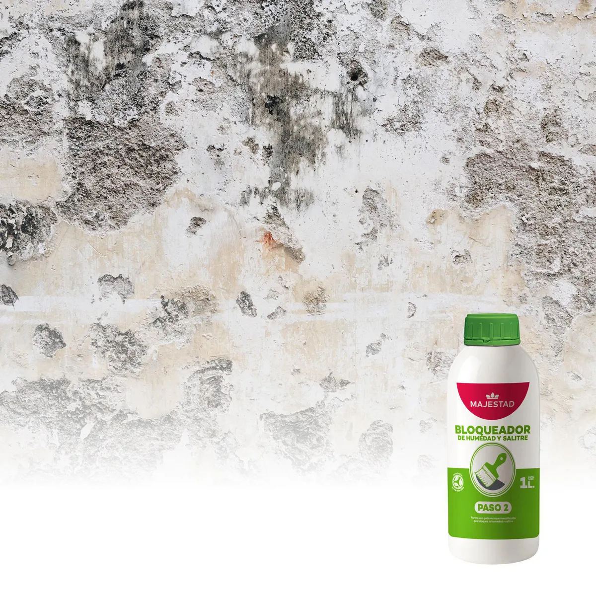 MAJESTAD - Bloqueador de humedad y salitre 1 L