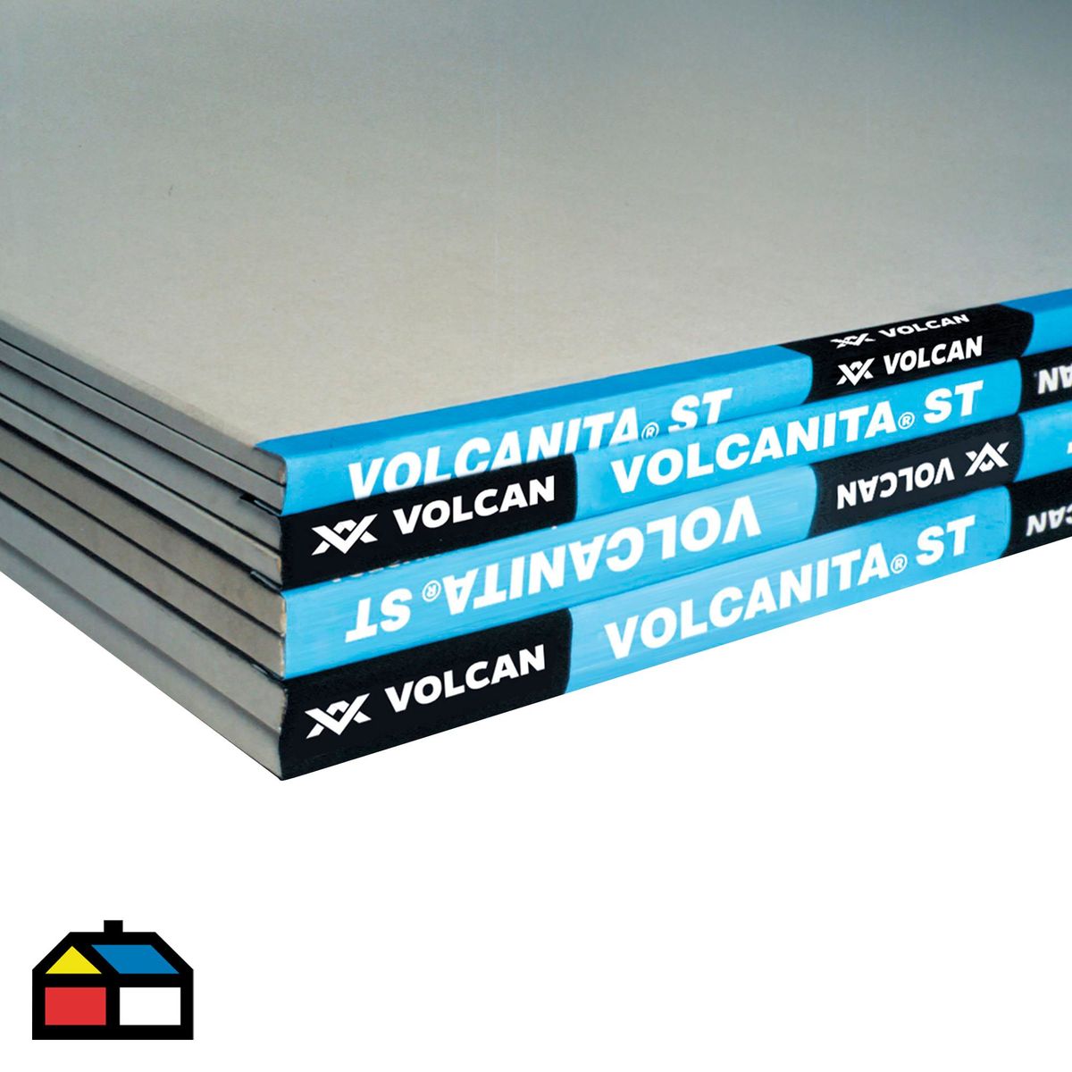 VOLCANITA - Placa de Drywall Volcanita 12.7mm ST 1/2" 1.22mx2.44m