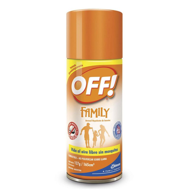 OFF - Repelente en Aerosol 127gr Spray (210) Repele insectos