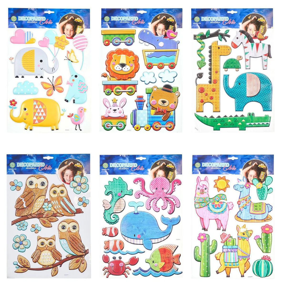 PITUKASA - Mosaico Adhesivo 28x42cm Diseño Surtido