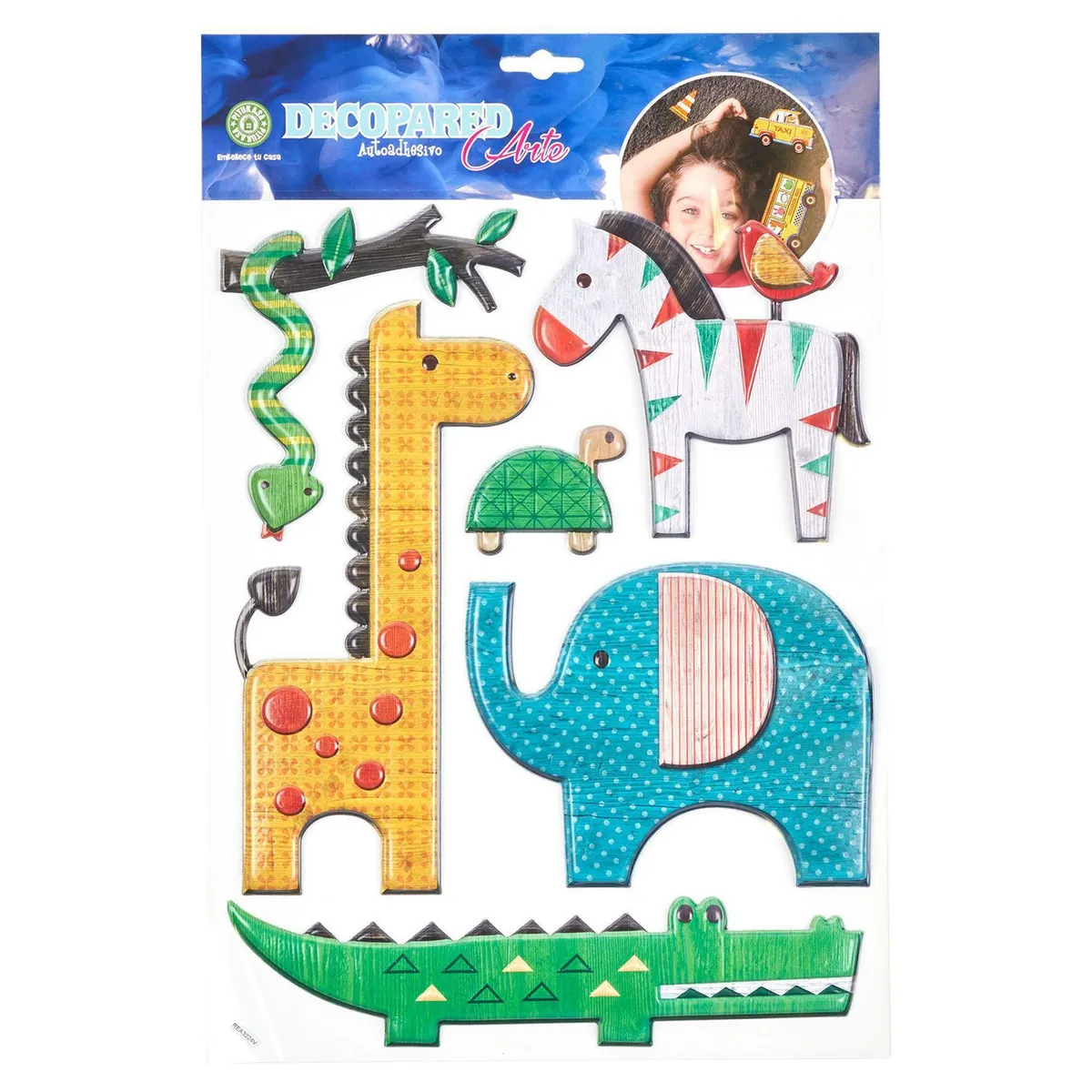 PITUKASA - Mosaico Adhesivo 28x42cm Diseño Surtido