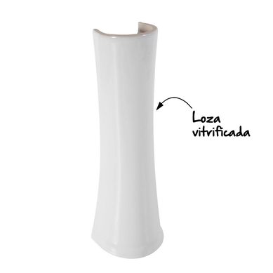 Pedestal para Lavamanos Italgrif Vallarta Blanco