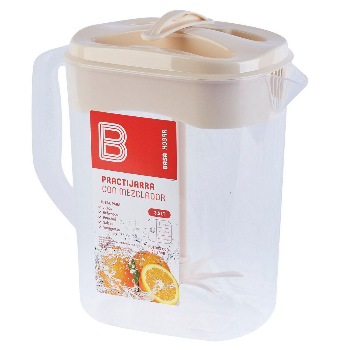 BASA - Jarra con Mezclador 3.5 lt