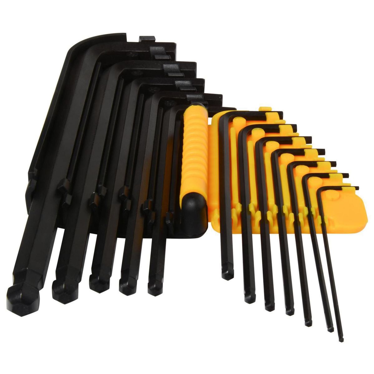 STANLEY - Juego De Llaves Hex Pulgadas Stanley 12 Piezas Metal