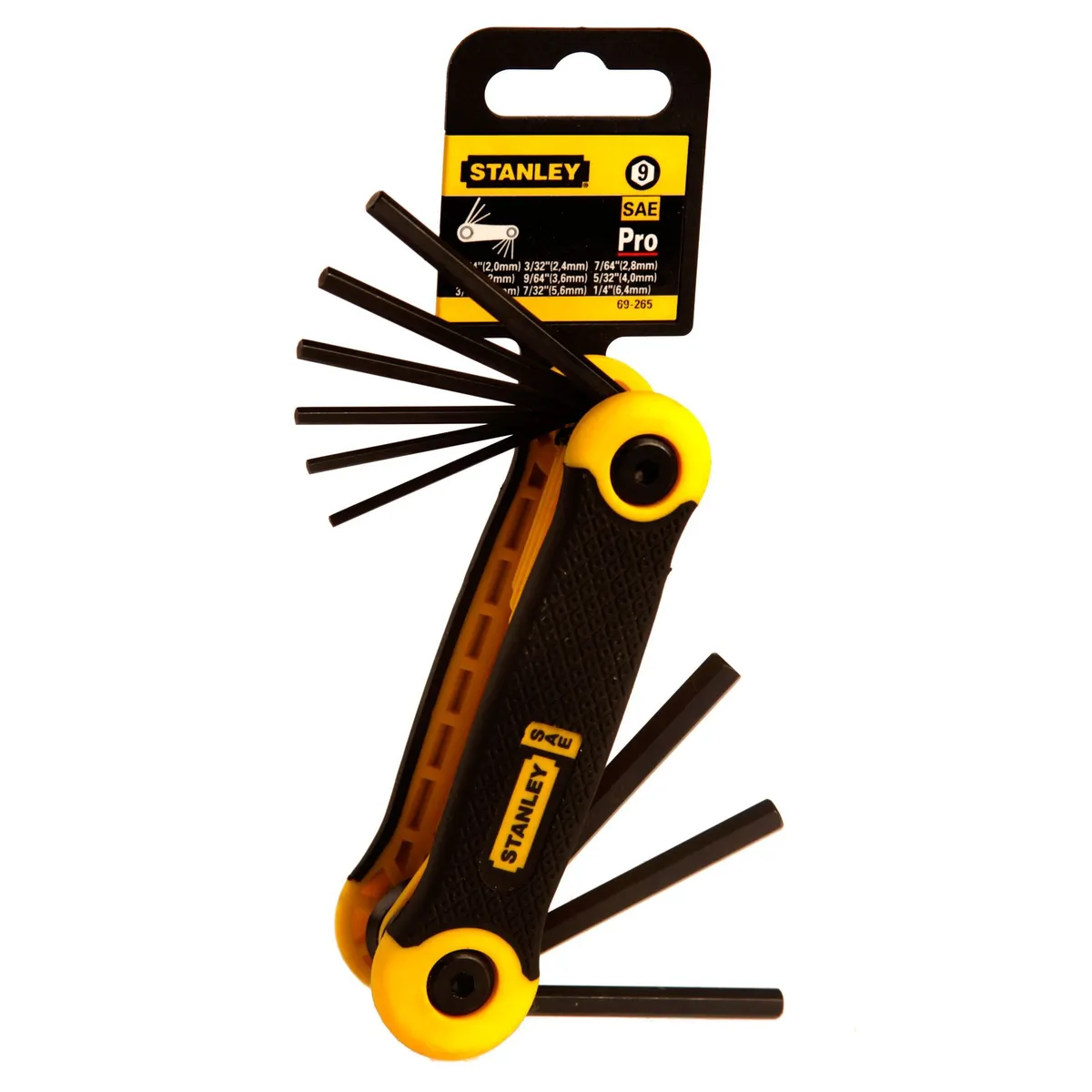 STANLEY - Juego De Llaves Hexagonales Metalicos Stanley 8 Piezas