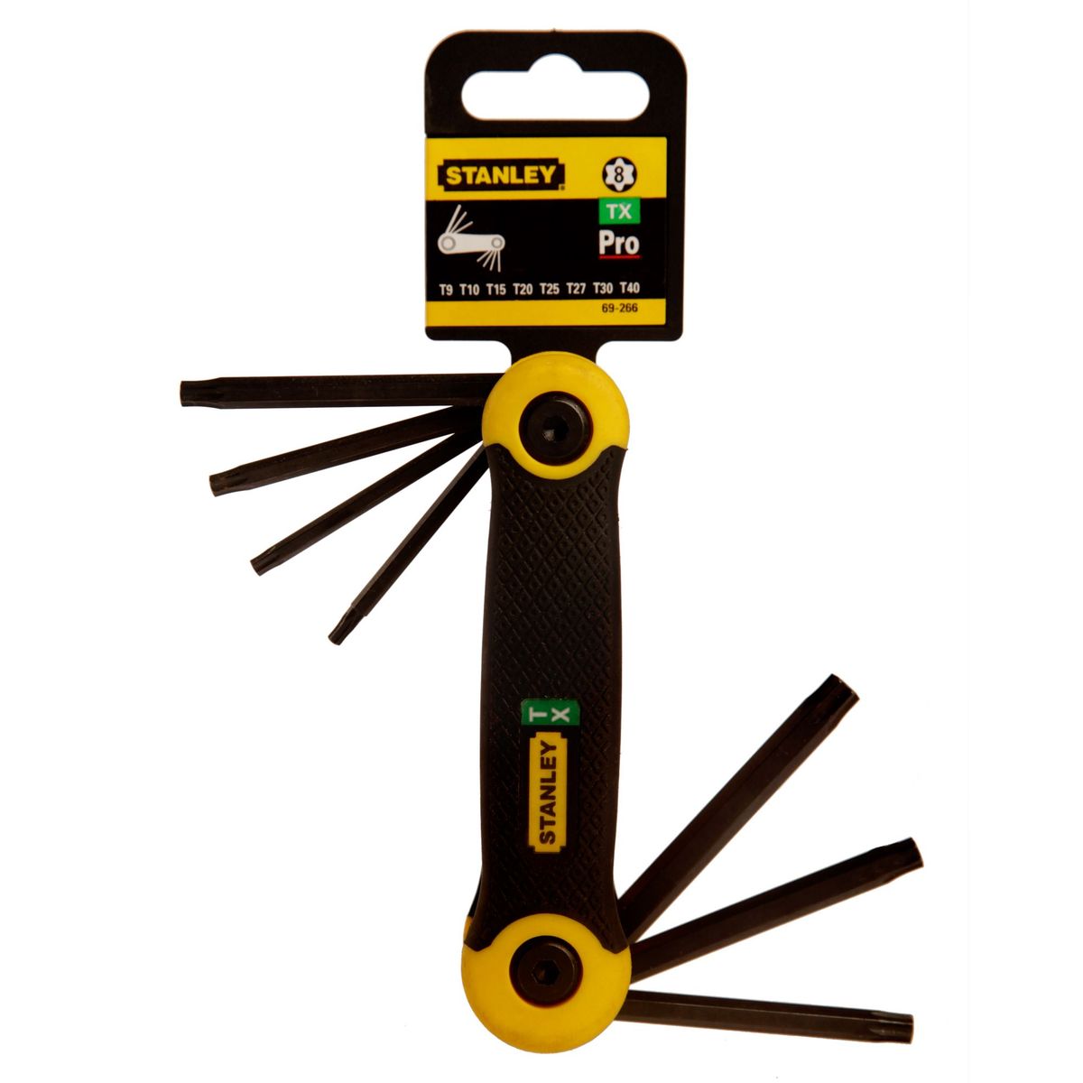 STANLEY - Juego De Llaves Torx Plegable Stanley 8 Piezas