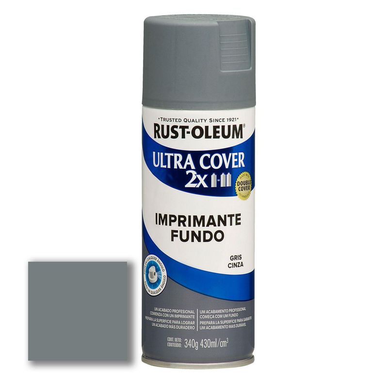  - Aerosol Multiusos Ultra Cover 2x Imprimante Gris 340 Gr