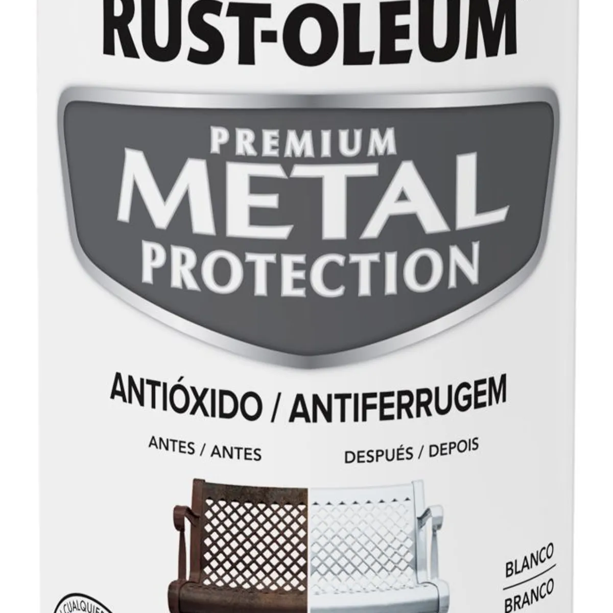 RUST OLEUM - Spray protector de superf. metalicas Brillante Blanco 340gr