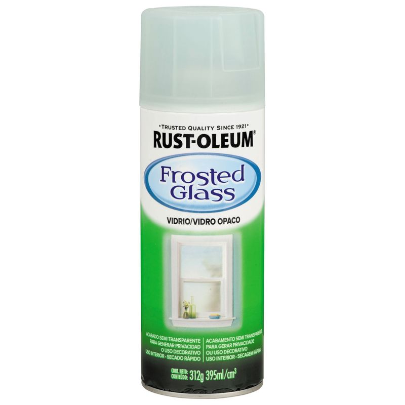RUST OLEUM - Pavonador de Vidrios Verde Mar Mate 312 Gr.