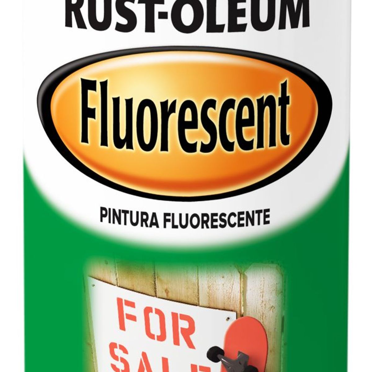 RUST OLEUM - Aerosol Fluorescente Rojo-Naranja 312Gr.