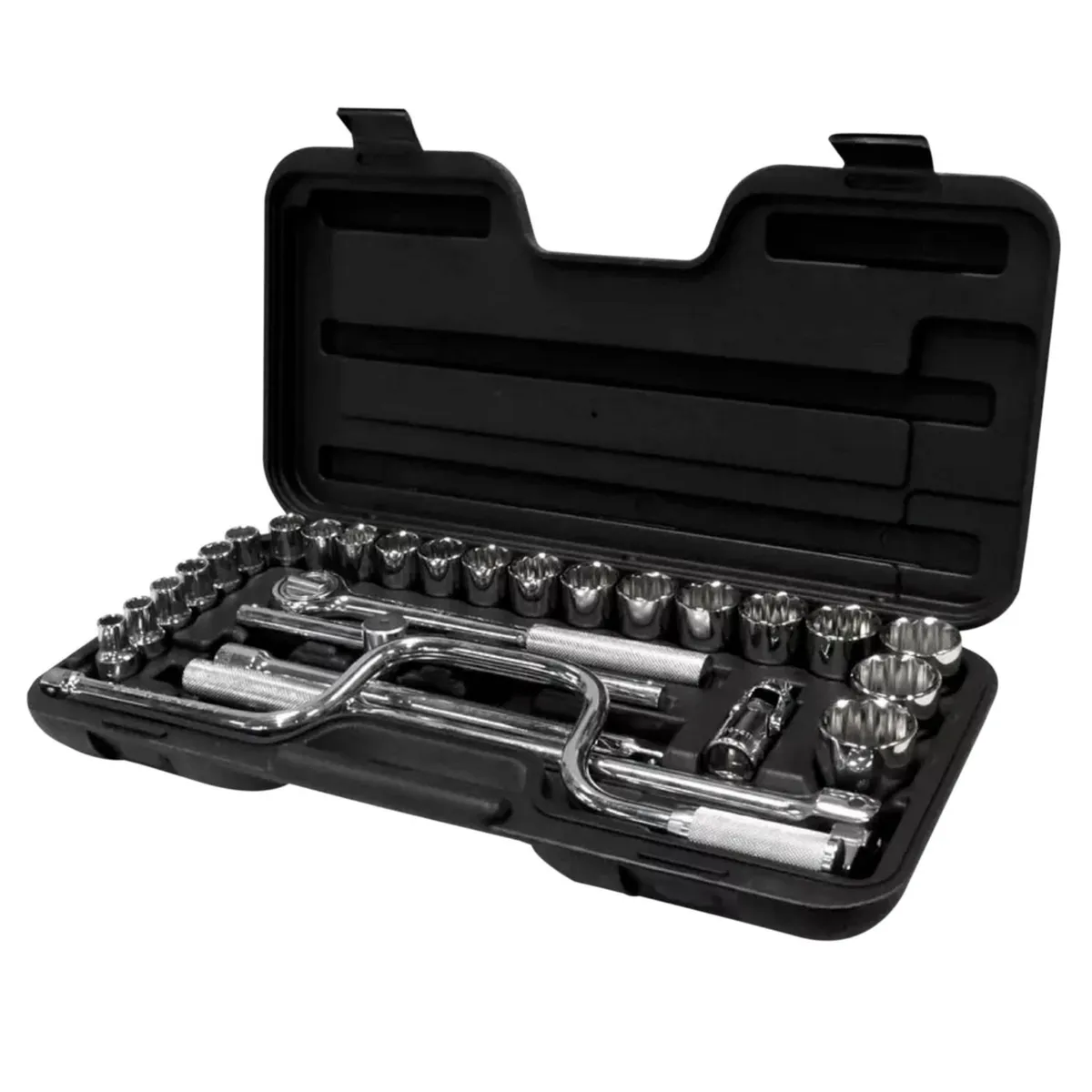 STANLEY - Set 29 Dados Stanley 1/2" Milimetros