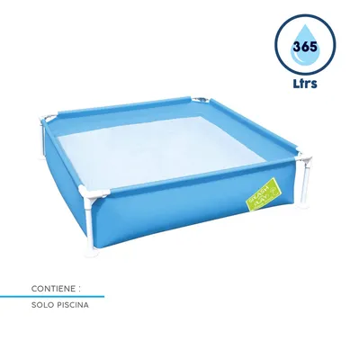 Piscina Estructural Rectangular Bestway 122x122x30cm 365l Surtido