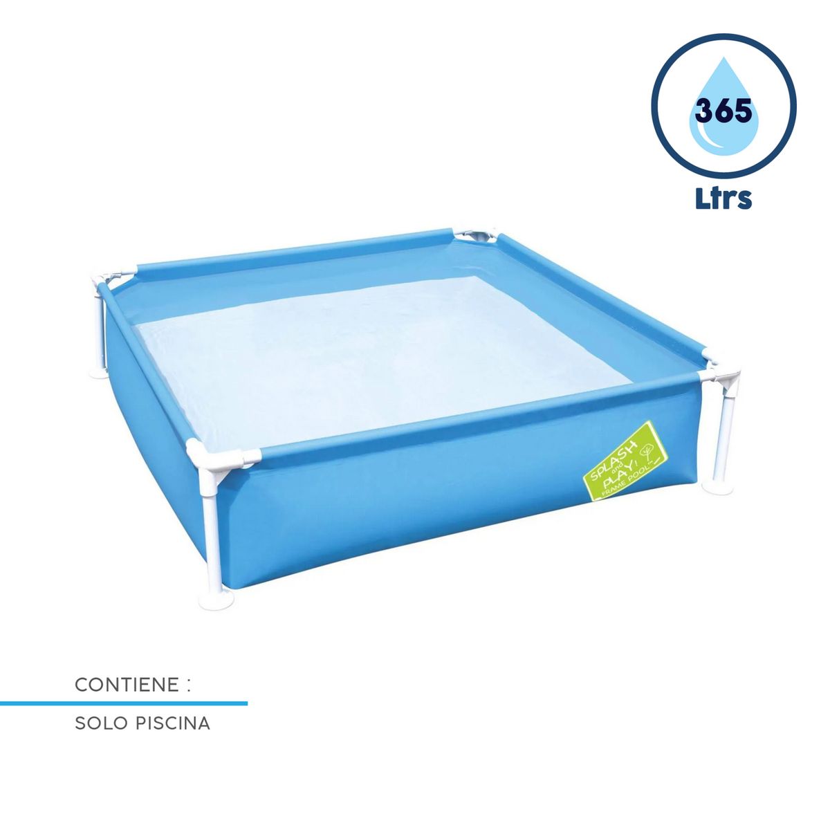 BESTWAY - Piscina Estructural Rectangular Bestway 122x122x30cm 365l Surtido