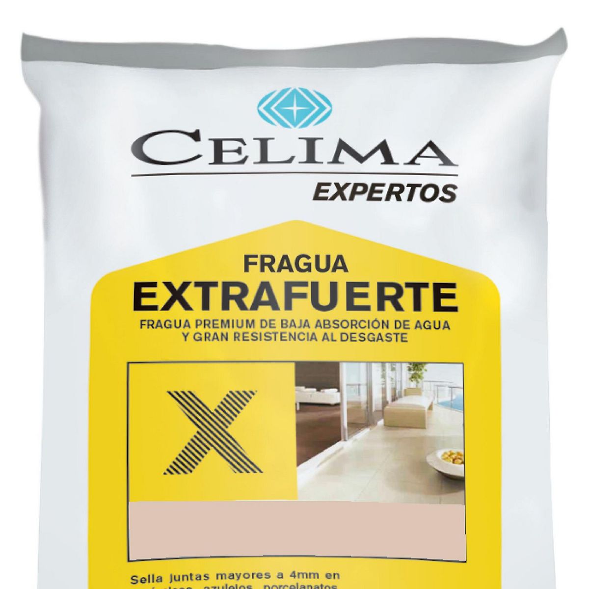 CELIMA - Fragua para Cerámicas o Porcelanatos Celima Castaña 1kg