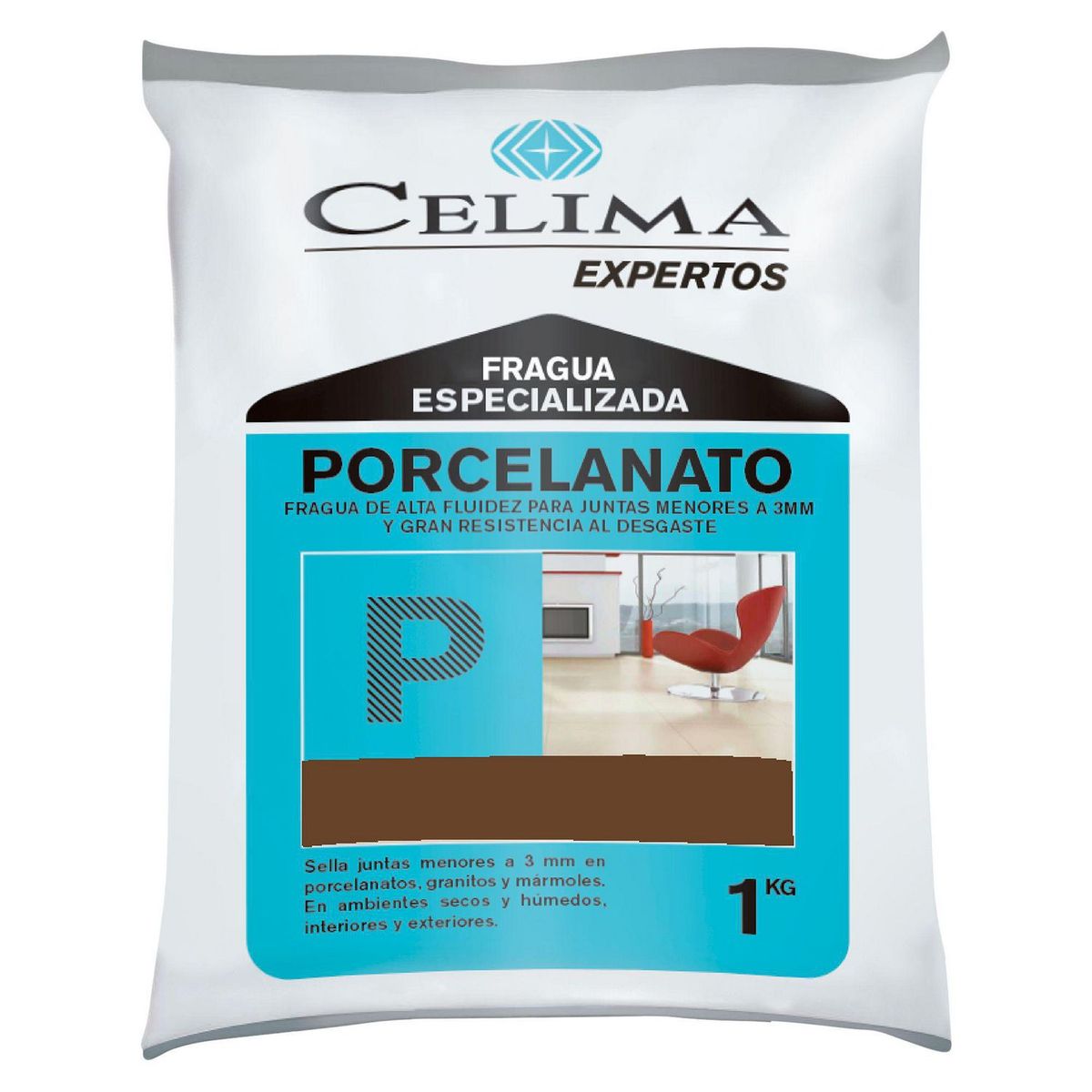CELIMA - Fragua para Porcelanatos Celima Tabaco 1kg