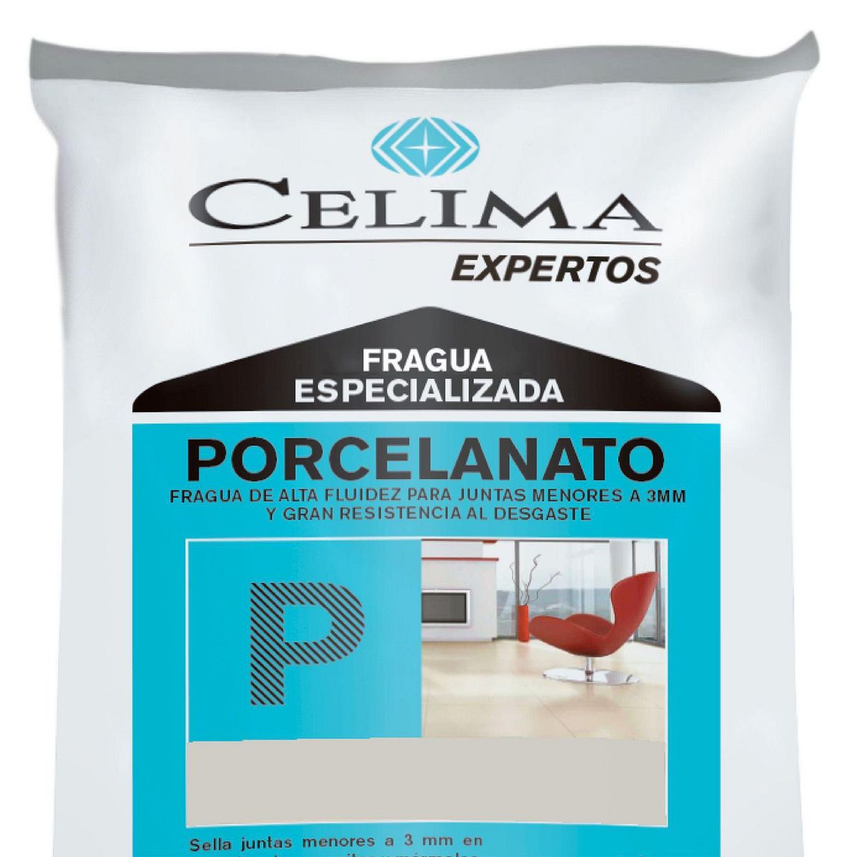 CELIMA - Fragua para Porcelanatos Celima Gris 1kg
