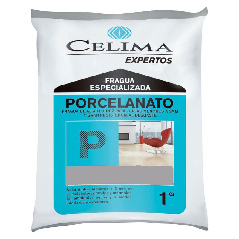CELIMA - Fragua para Porcelanatos Celima Aluminio 1kg