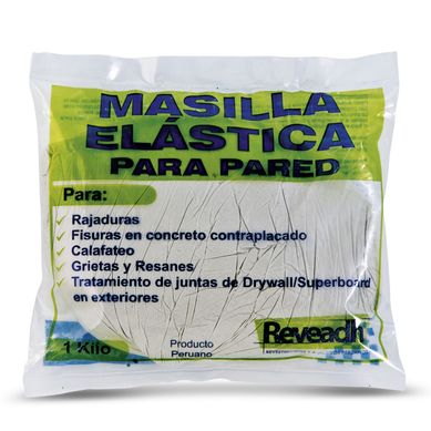 Masilla elstica para pared 1 kg
