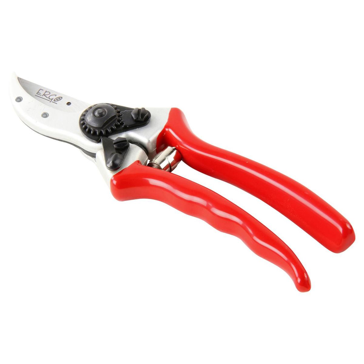 ERGO - Tijera para Podar By Pass Metal Rojo/negro 25x4.4x