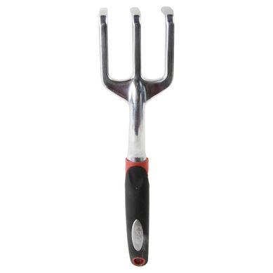 Cultivador para Jardin Deluxe Aluminio Negro/rojo 6x29x
